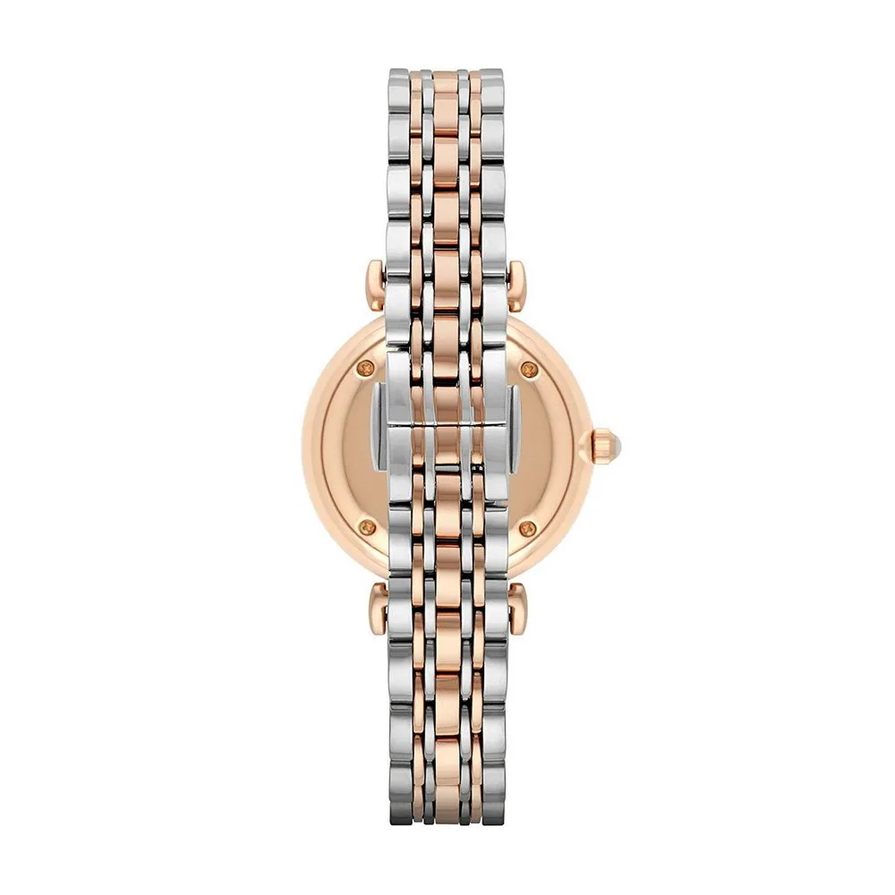 ⁦Emporio Armani Women's Retro Two-Tone Stainless Steel Quartz Watch AR1926⁩ – תמונה ⁦2⁩